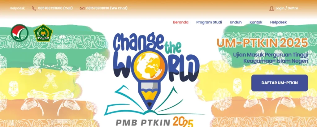 Jalur Masuk PTN Islam 2025