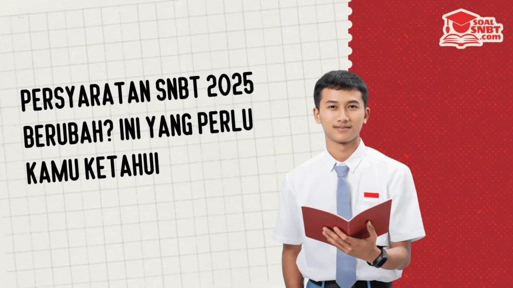 persyaratan daftar snbt 2025